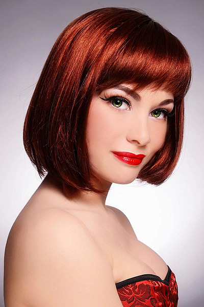 Frisuren Bob Mittellang
 Eleganter Bob mit Pony