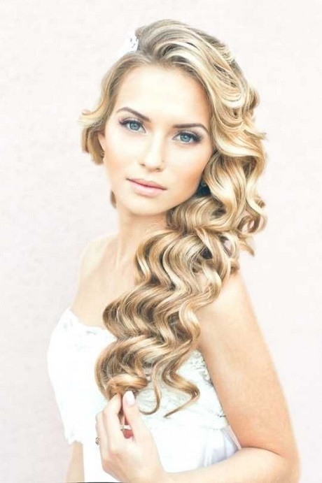 Frisuren Locken Halb Hochgesteckt
 Brautfrisuren offen mit locken