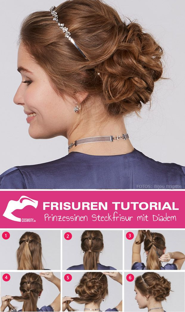 Frisuren Tutorial
 Frisuren Tutorial Hochsteckfrisur Princess Updo mit