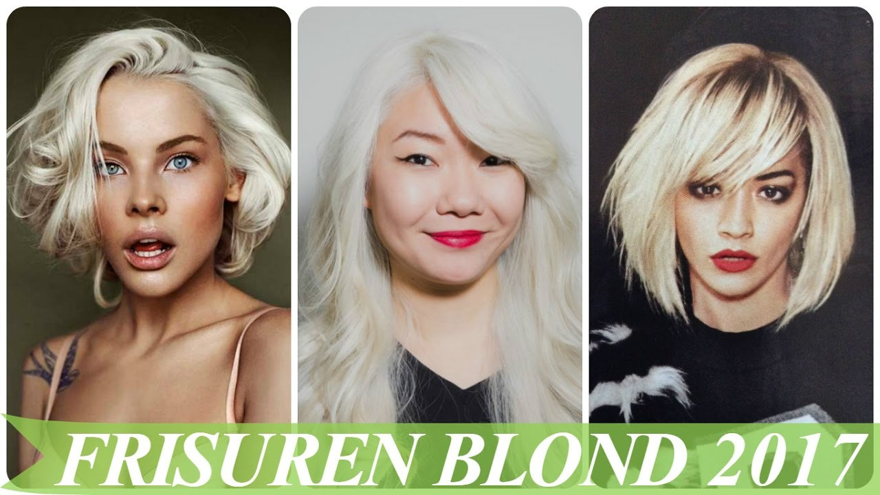 Frisuren Youtube
 Frisuren blond 2017