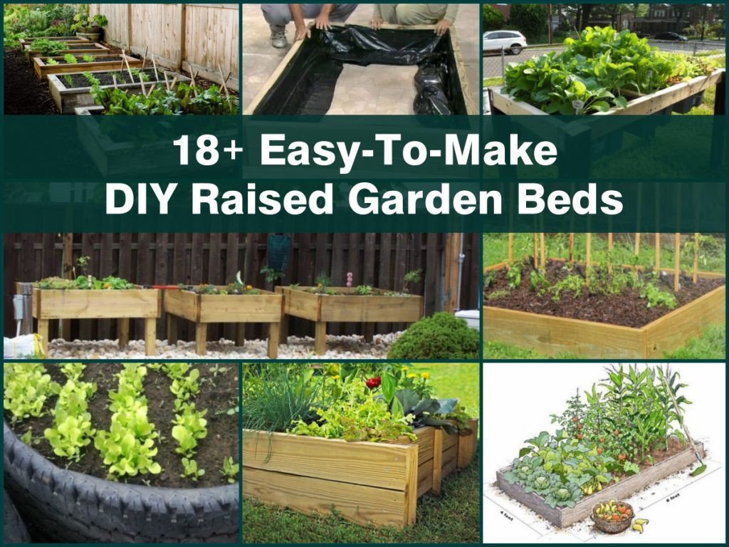 Garden Diy
 18 Easy To Make DIY Raised Garden Beds