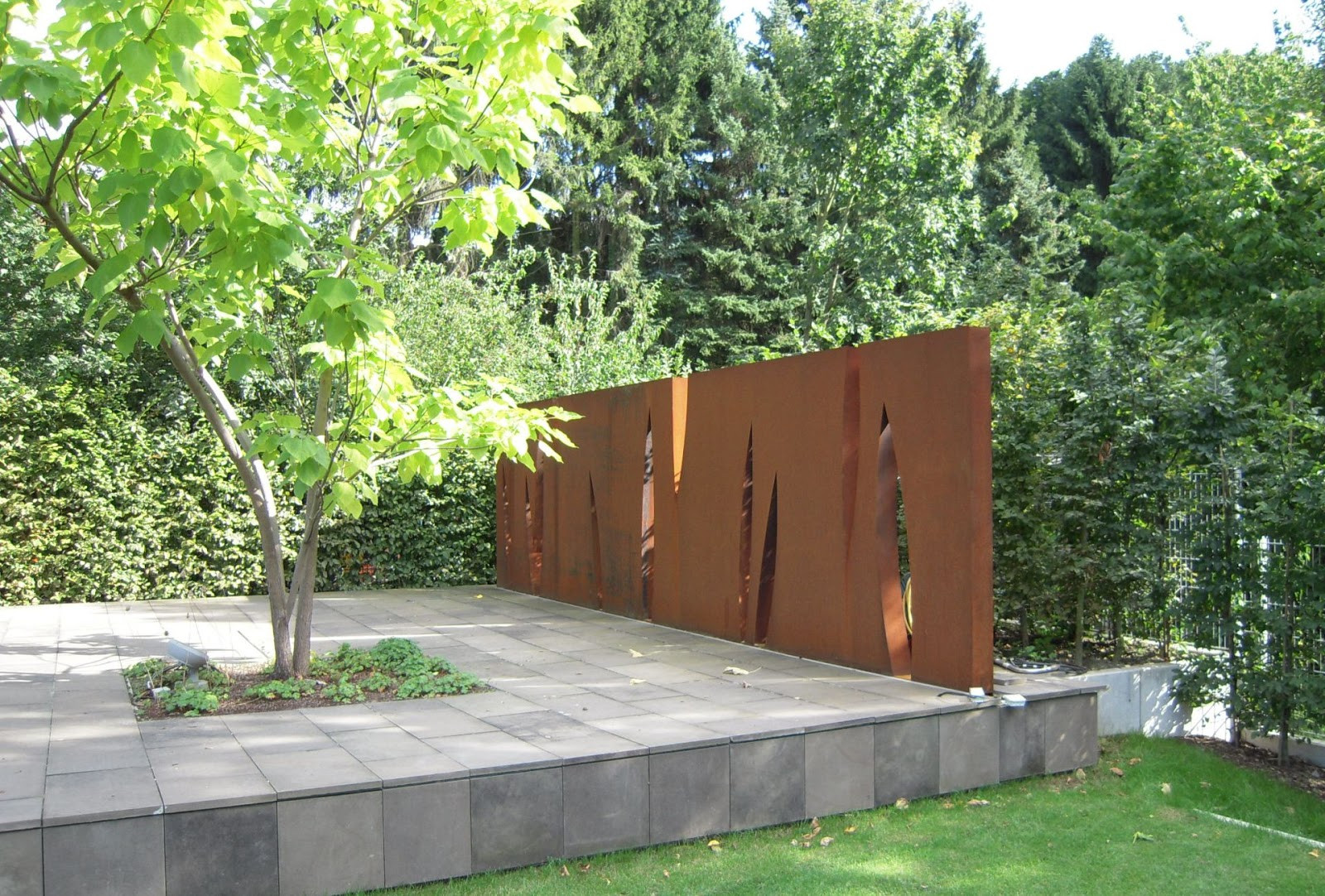 Garten Trennwand
 Trennwand Garten Corten