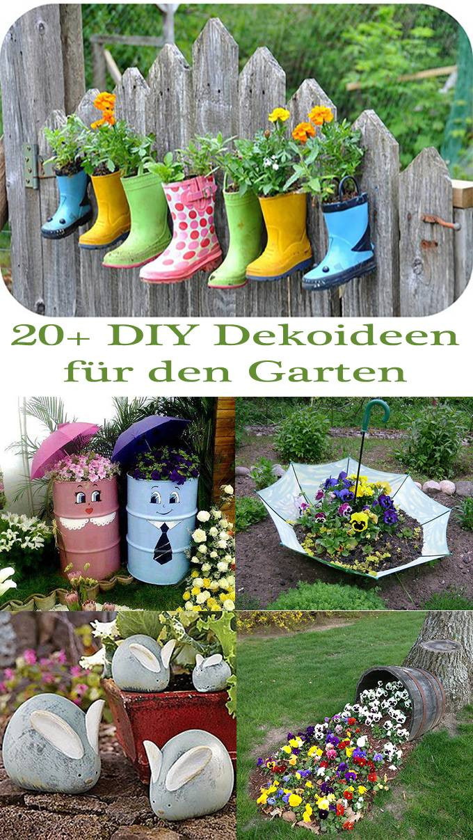Gartendeko Diy
 20 DIY Dekoideen für den Garten – So einfach ist