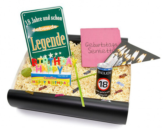 Geburtstag Geschenke Ideen
 Geschenke zum 18 Geburtstag