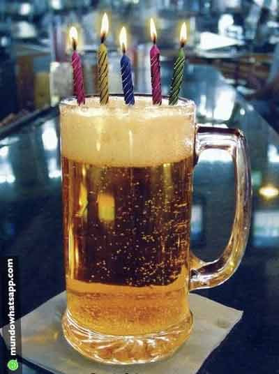 Geburtstagsbilder Bier
 Feliz aniversário cerveja Status e Imagens