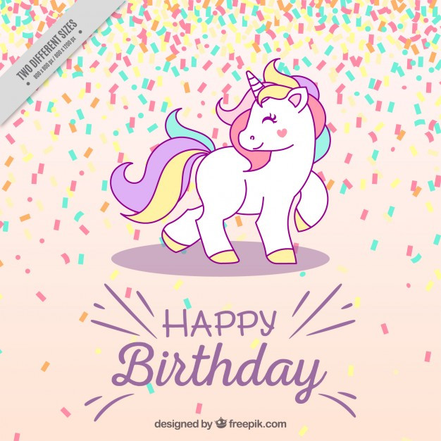 Geburtstagsbilder Einhorn
 Geburtstag hintergrund mit einhorn