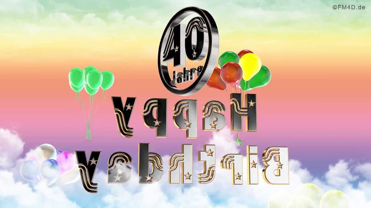 Geburtstagsbilder Zum 40
 Schöne Bilder Zum 40 Geburtstaglustige Bilder Und Sprüche
