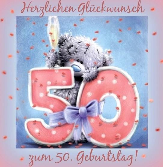Geburtstagsbilder Zum 50
 Herzlichen Glückwunsch zum 50 Geburtstag ツ