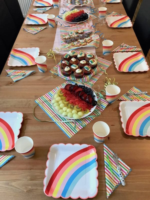 Geburtstagsfeier 13 Jährige Jungs
 Regenbogen Einhorn Geburtstag Deko Spiele & Kuchen