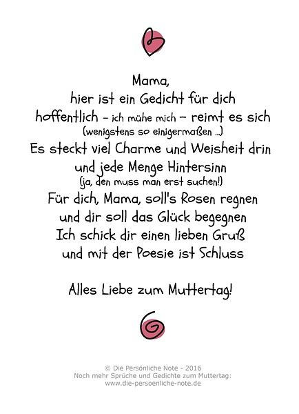 Geburtstagsgedichte Für Mama Von Kindern
 Originell und persönlich Kinder schreiben Gedichte zum