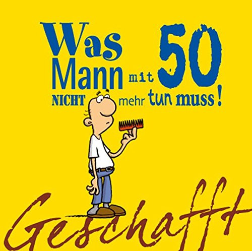 Geburtstagsgedichte Zum 50
 Männergeschenk 50 Geburtstag Geschenk zum Schmunzeln