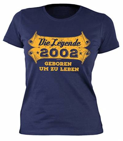 Geburtstagsgeschenk 16 Jährige
 Tops von Mega Shirt in speziellen Farben für Damen