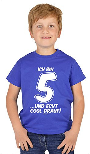 Geburtstagsgeschenk 5 Jahre
 Jungenbekleidung von Veri in Blau