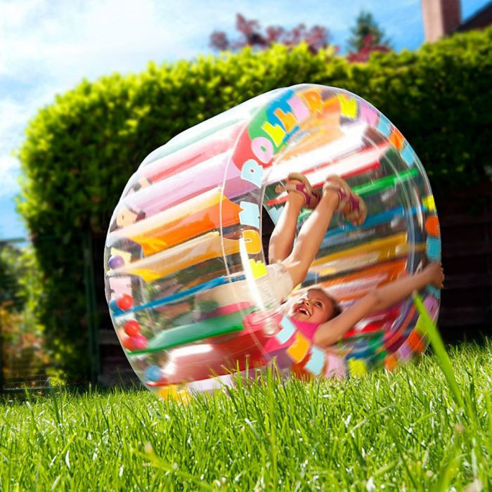 Geburtstagsgeschenk 5 Jahre
 Kinder Zorbing Rad zum Aufblasen und Rollen