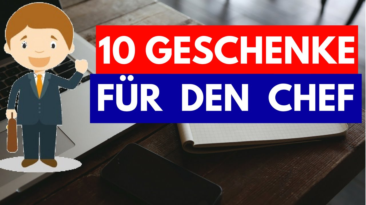 Geburtstagsgeschenk Chef
 Das richtige Geschenk für den Chef 10 Geschenkideen für