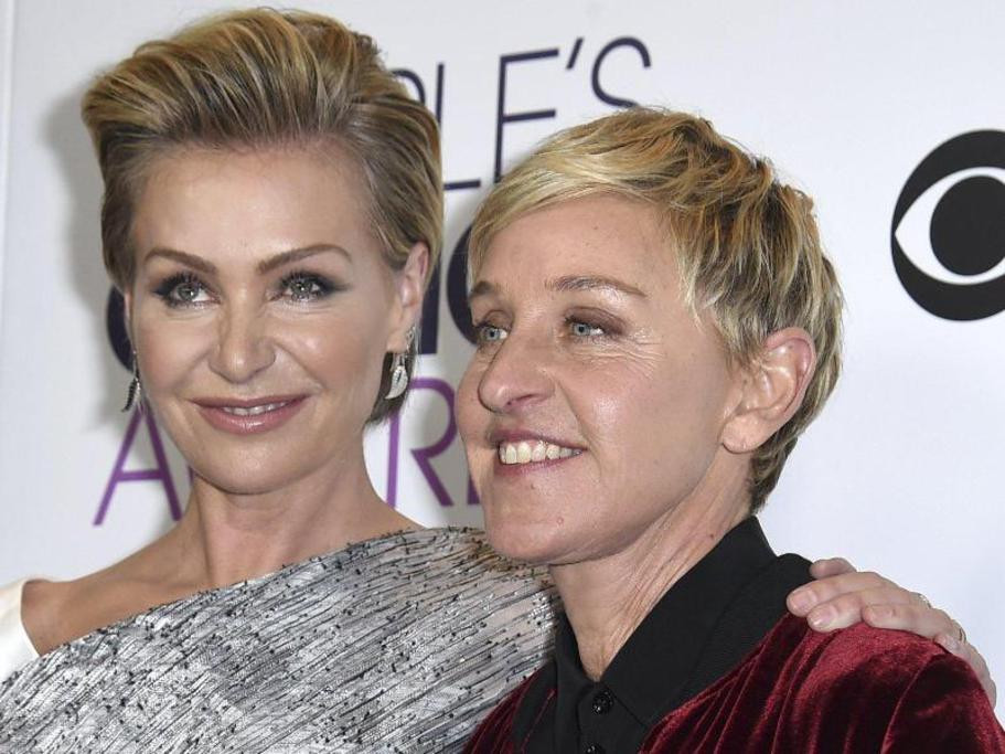 Geburtstagsgeschenk Ehefrau
 Von Ehefrau Portia de Rossi Ellen DeGeneres freut sich