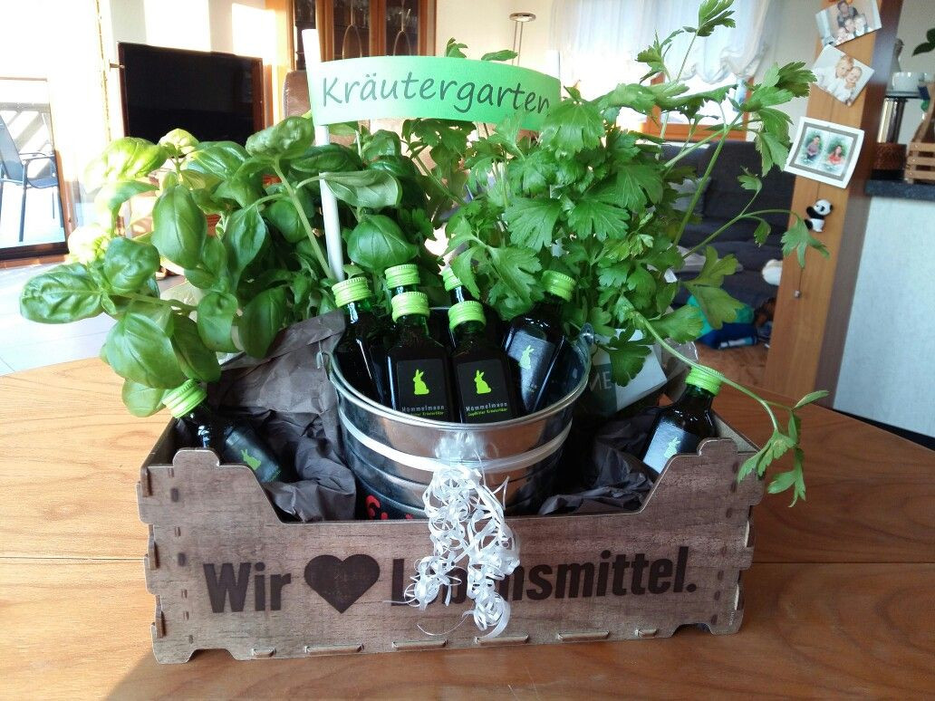 Geburtstagsgeschenk Mann
 Kräutergarten Geschenke für den Mann