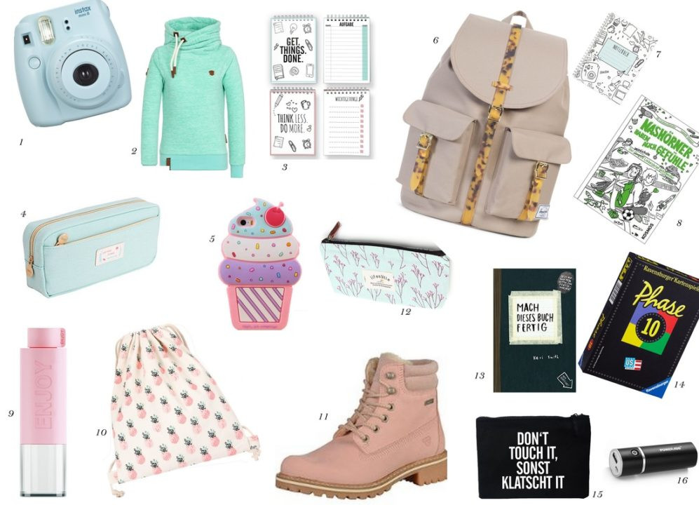 Geburtstagsgeschenke Für 11 Jährige
 Geschenke Teenager Wishlist Teenie Party Geschenkideen