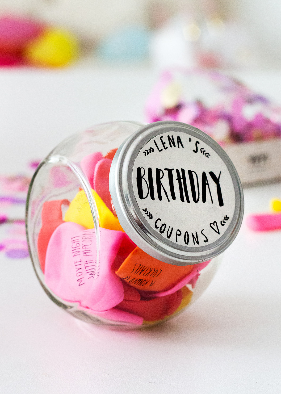 Geburtstagsgeschenke Selber Basteln
 Geburtstagsgeschenke selber machen Drei DIY Ideen •