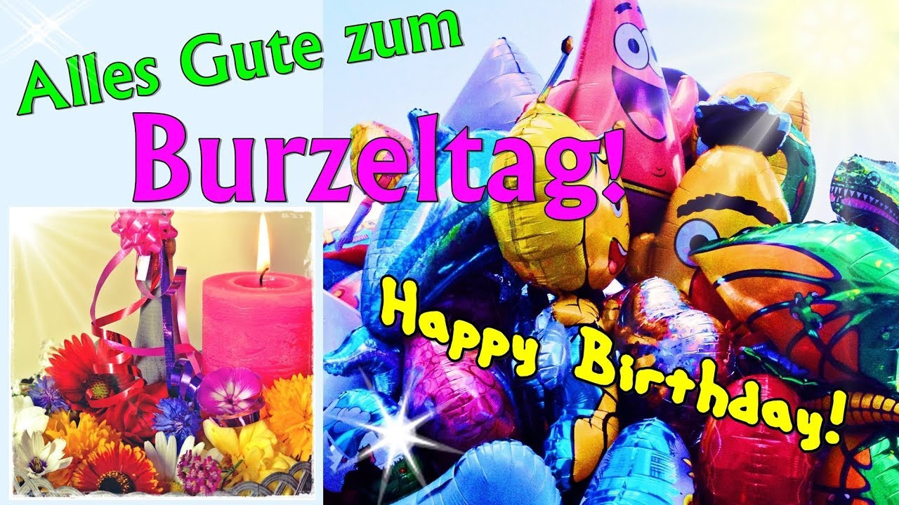 Geburtstagsglückwünsche Animiert Kostenlos
 Geburtstagslied für Kinder lustiges Burzeltagslied