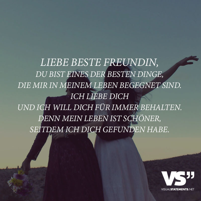 Geburtstagsglückwünsche Für Die Beste Freundin
 Liebe beste Freundin du bist eines der besten Dinge