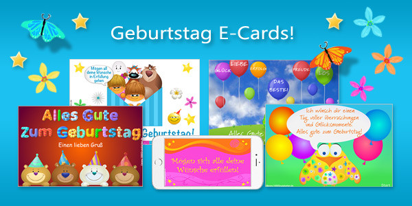 Geburtstagskarten Online
 E Cards Grusskarten Geburtstag E Cards