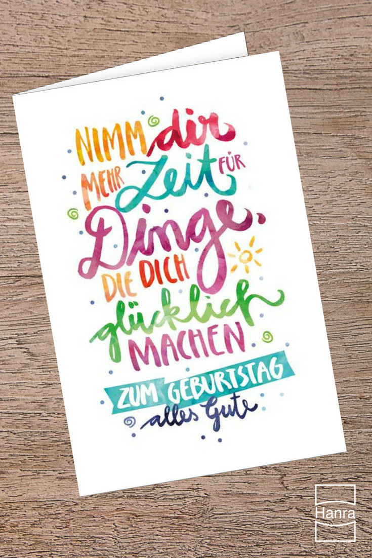 Geburtstagskarten Sprüche
 Geburtstag Kalligraphie