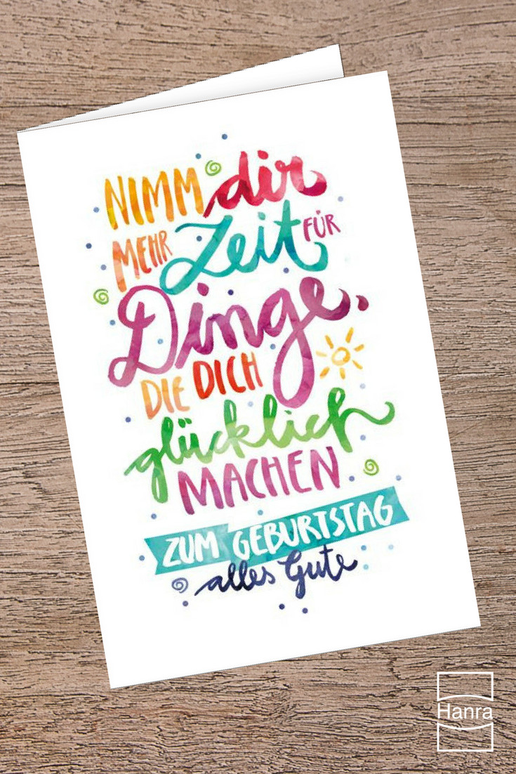 Geburtstagskarten Text
 Geburtstag Kalligraphie