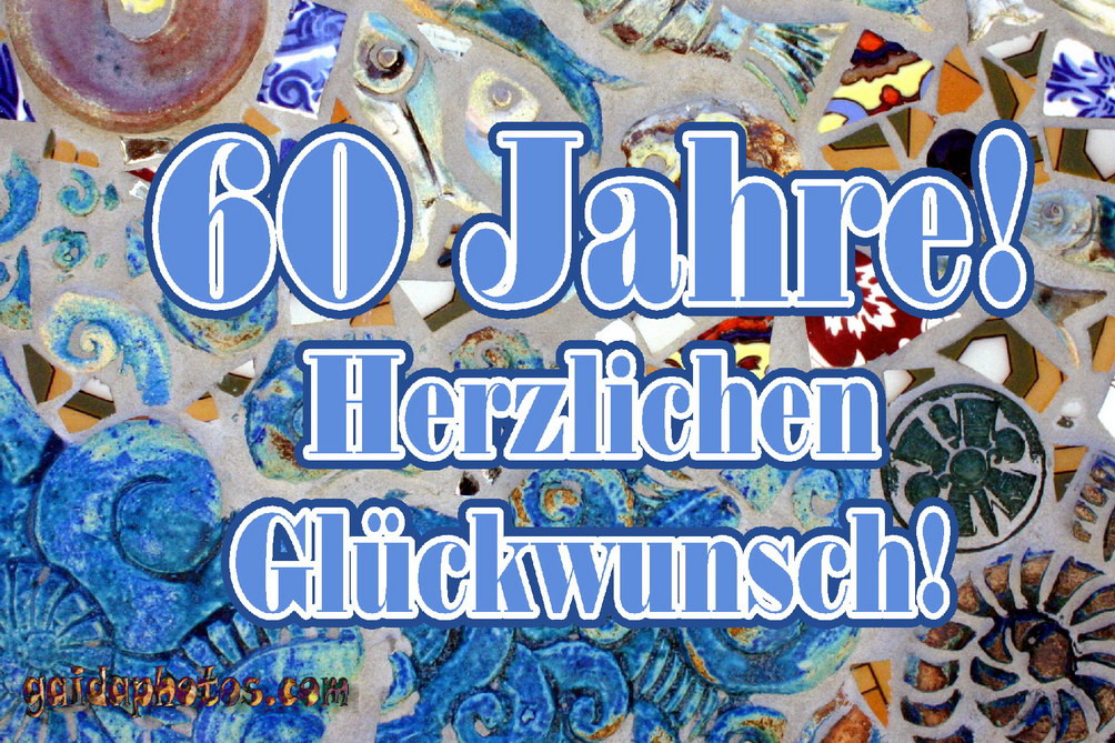 Geburtstagskarten Zum 60
 Zum 60 Geburtstag Karten kostenlos