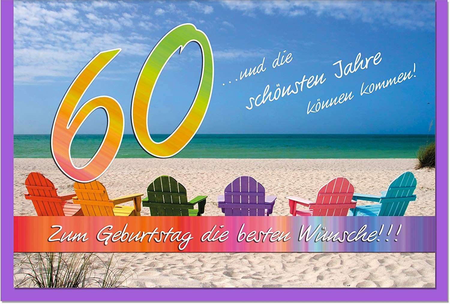 Geburtstagskarten Zum 60 Geburtstag
 Geburtstagskarte 60 Geburtstag Lustig