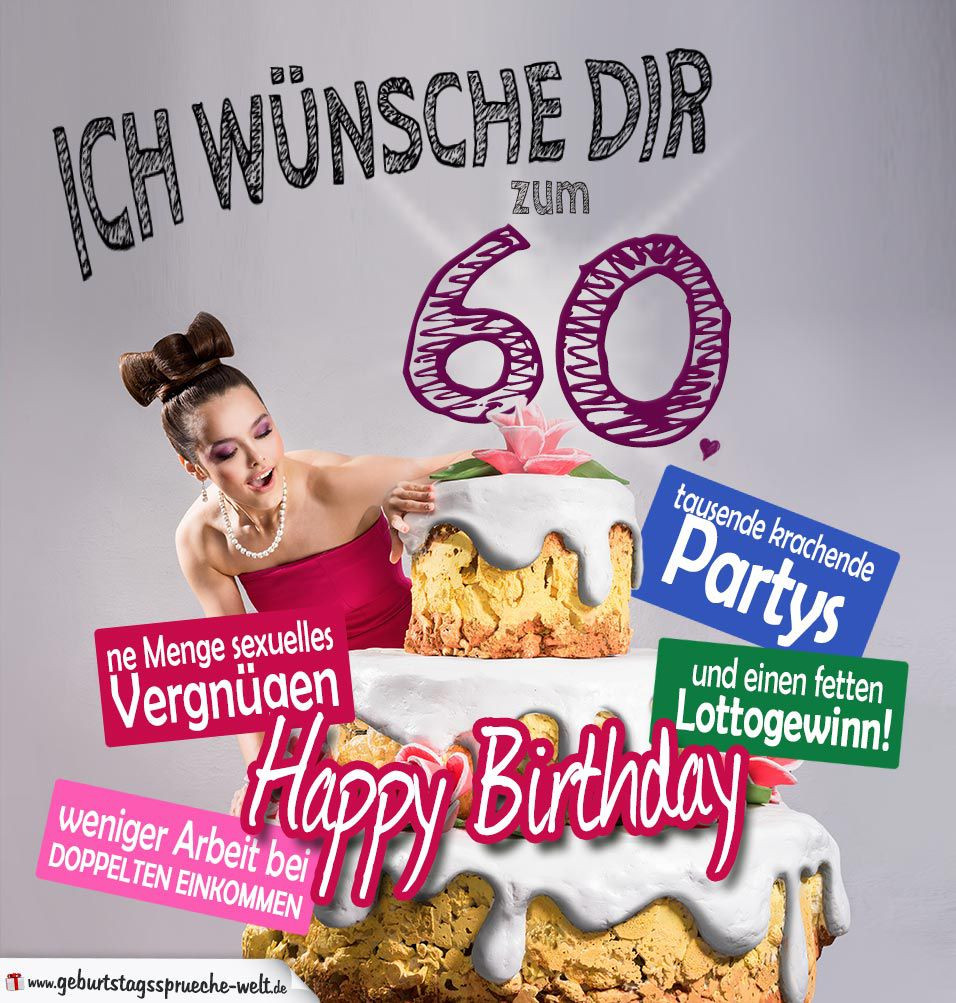 Geburtstagskarten Zum 60 Geburtstag
 Lustige Geburtstagskarten Zum 60 Geburtstag Kostenlos