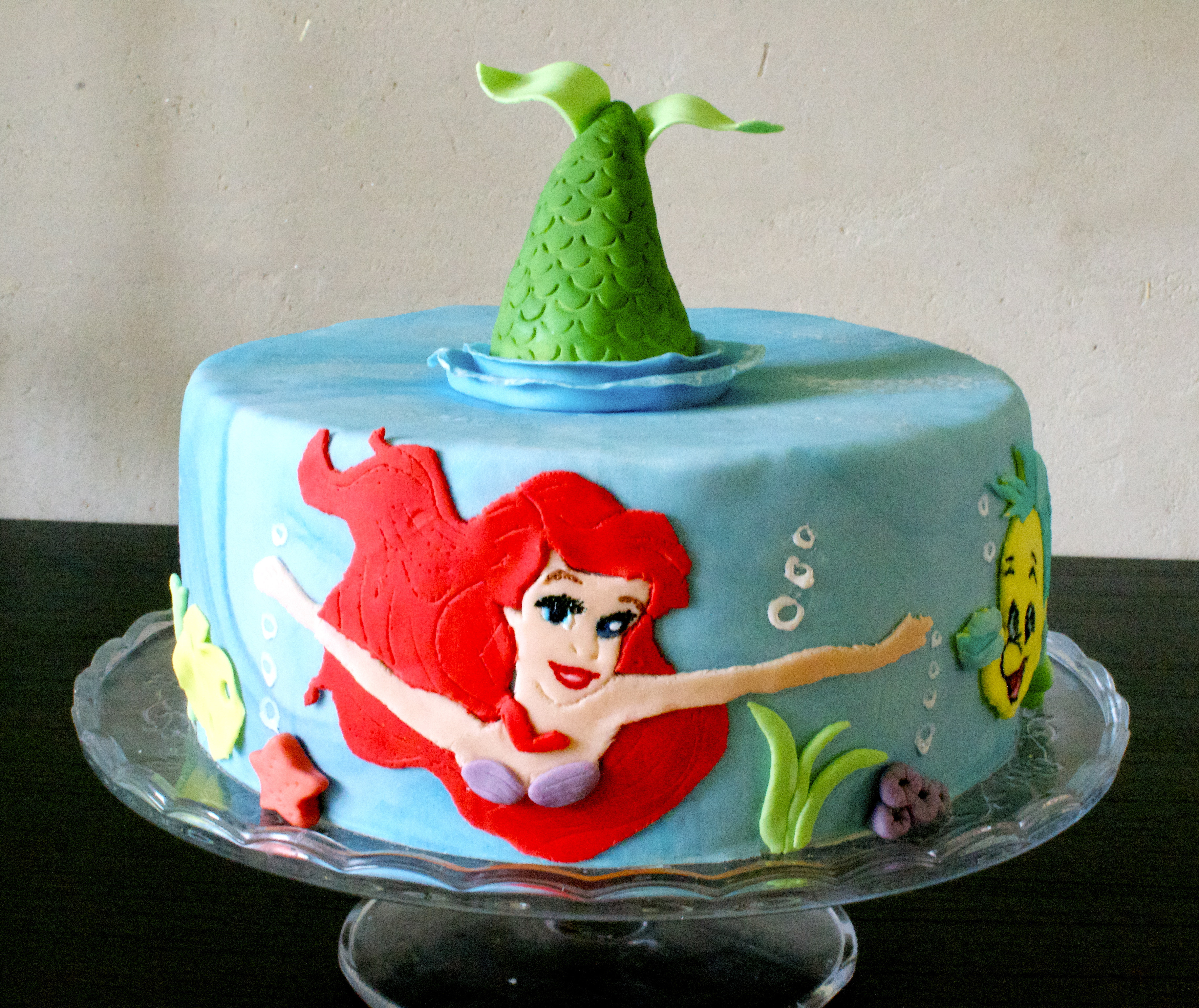 Geburtstagskuchen Bestellen
 Arielle Meerjungfrau Torte