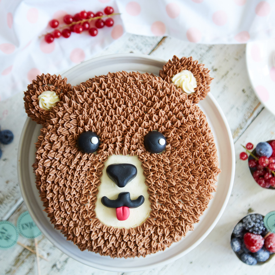 Geburtstagskuchen Kinder
 Süßer Kindergeburtstag mit Brummbär Schoko Torte