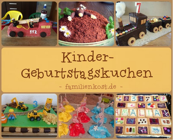 Geburtstagskuchen Kinder
 Feuerwehrauto als Kuchen zum Kindergeburtstag backen