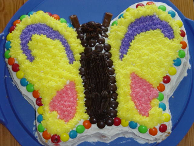 Geburtstagskuchen Schmetterling
 Torten Kuchen Crafts Fotoalbum