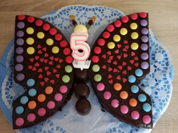 Geburtstagskuchen Schmetterling
 Schmetterling Kuchen Smarties – Zuhause Image Idee