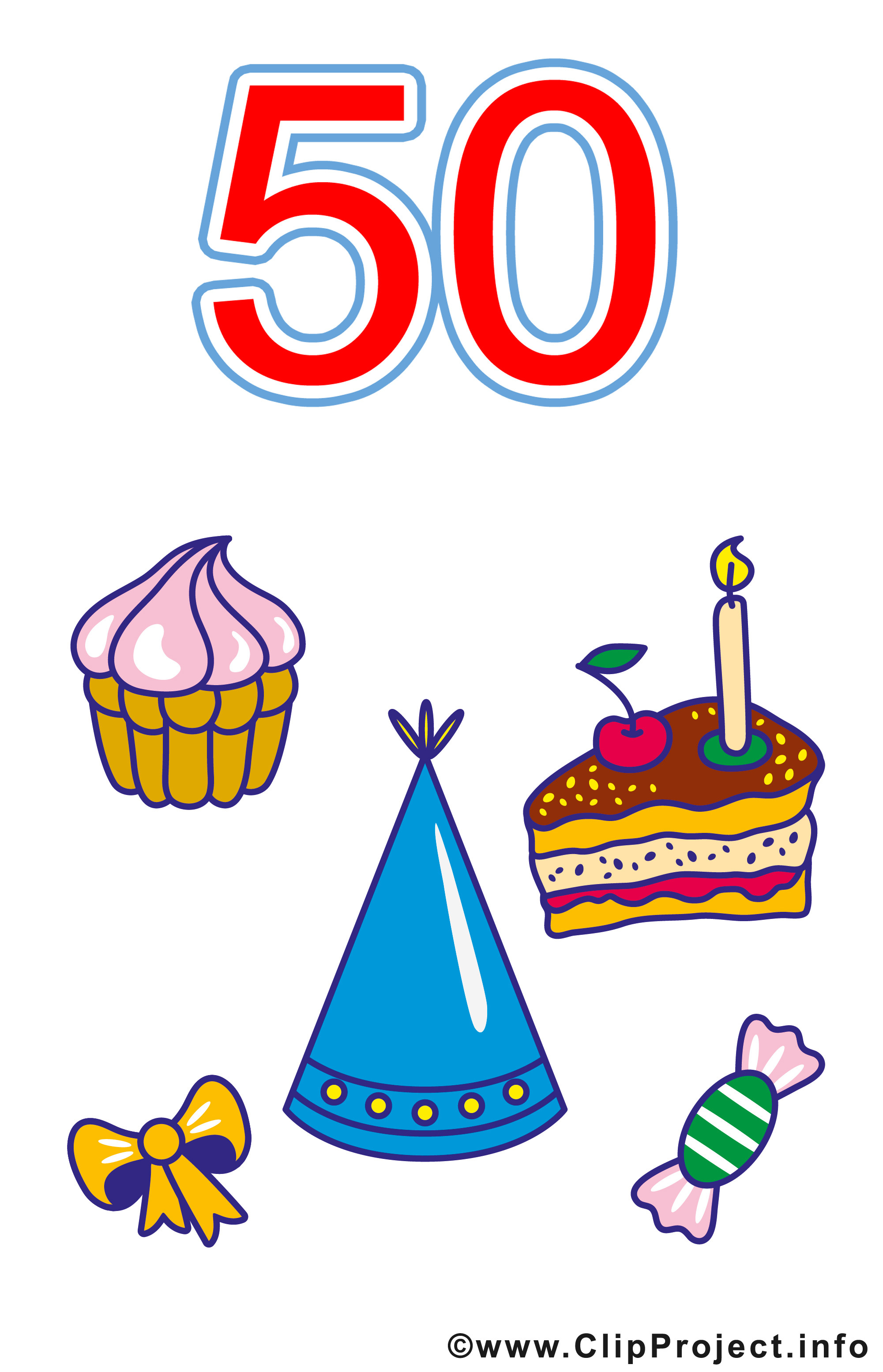 Geburtstagsparty Clipart
 50 Geburtstag Clipart kostenlos