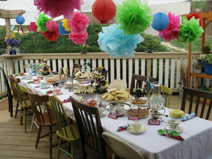 Geburtstagsparty Deko
 Gartenparty Deko 50 Ideen wie Sie Ihr Fest schöner machen