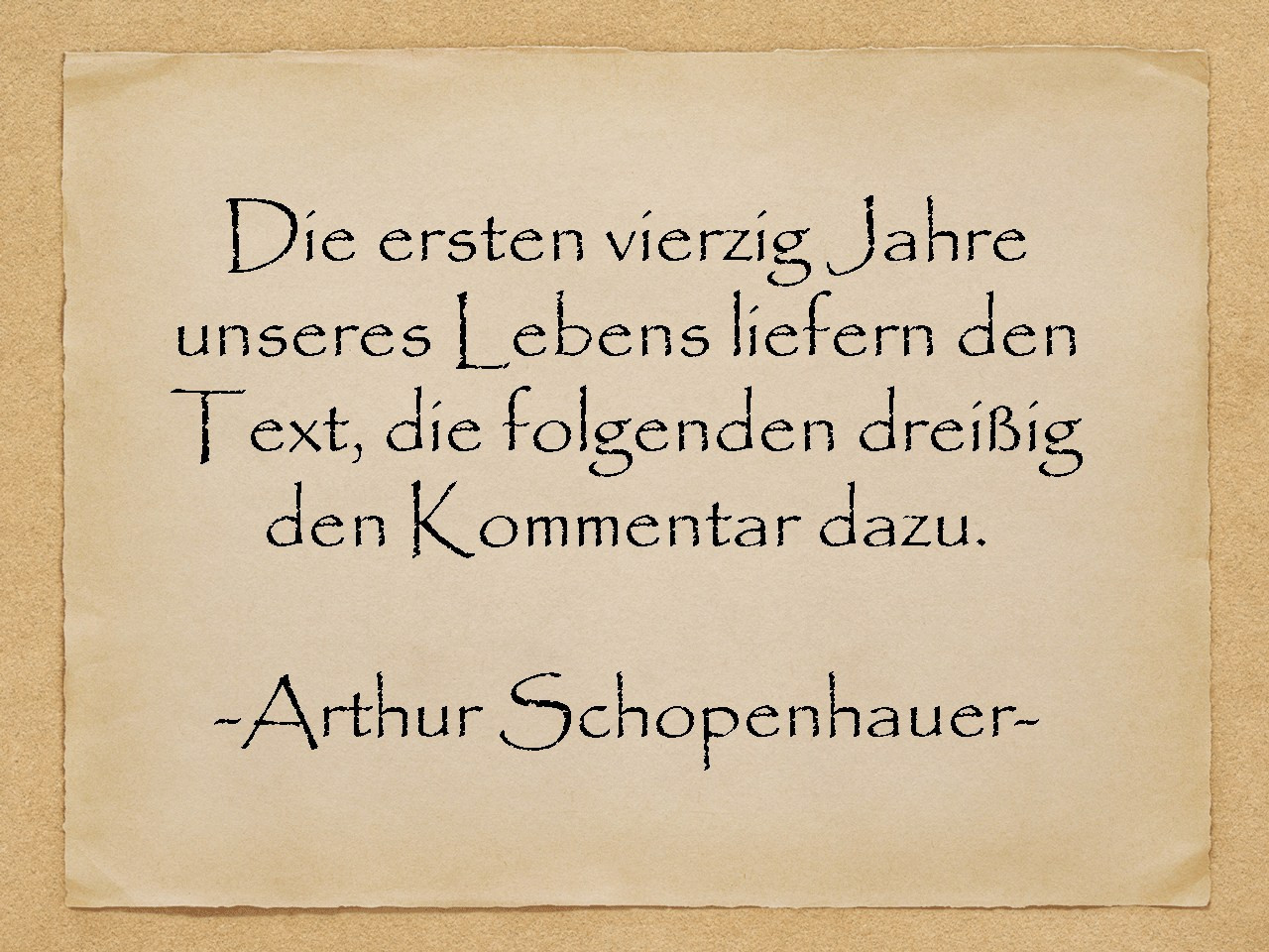 Geburtstagssprüche 40 Jahre
 Geburtstagssprüche Vierzig Jahre Arthur Schopenhauer