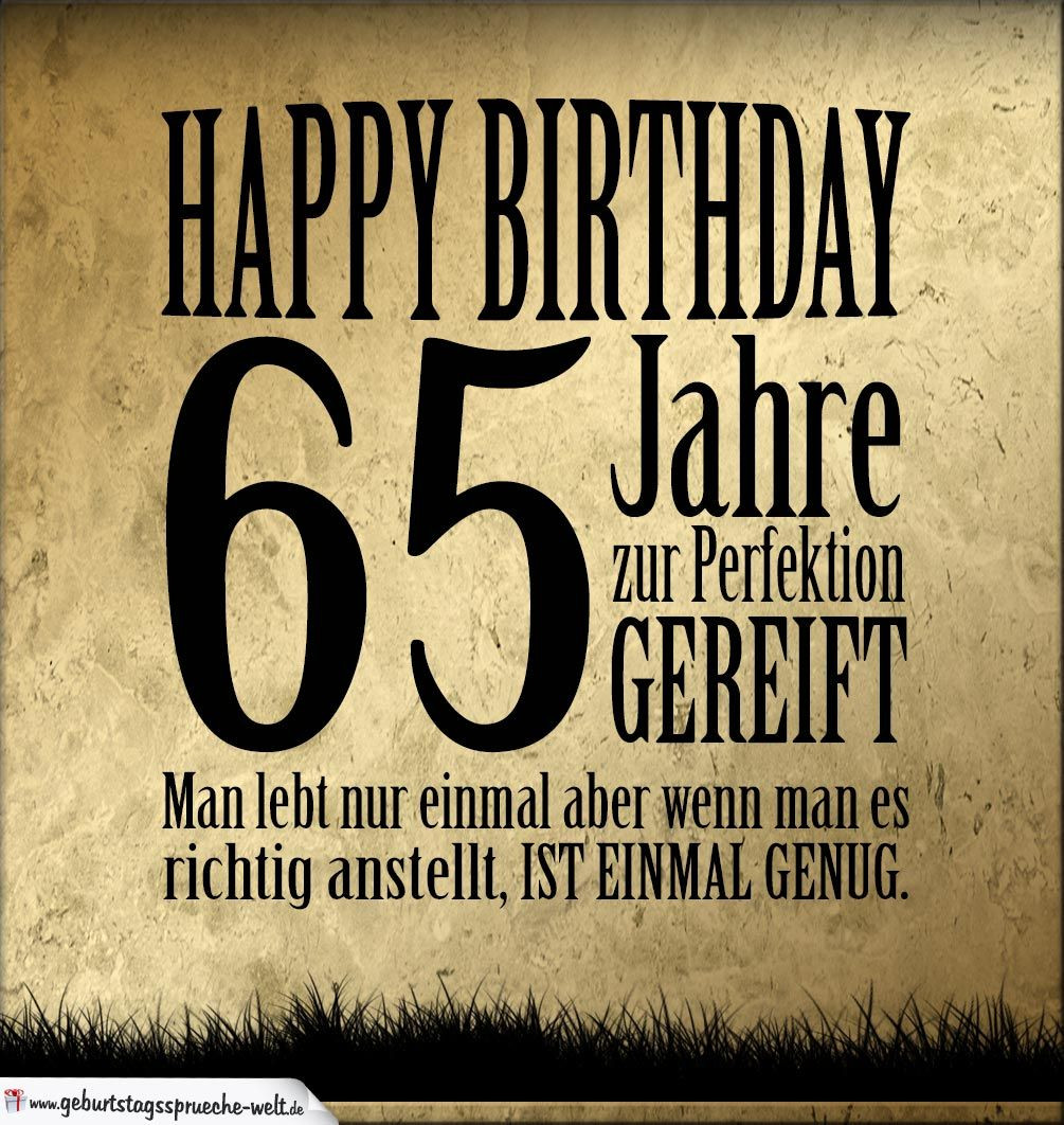 Geburtstagssprüche 65
 65 Geburtstag Retro Geburtstagskarte Geburtstagssprüche