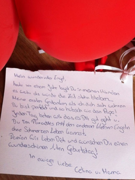 Geburtstagssprüche Für Den Sohn
 Sternenkind Mutter schickt berührenden Brief an