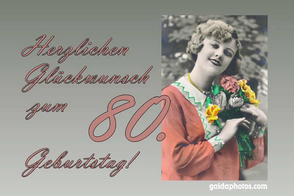 Geburtstagssprüche Für Frauen 80
 80 Geburtstag Glückwünsche Einladungen Dankeskarten