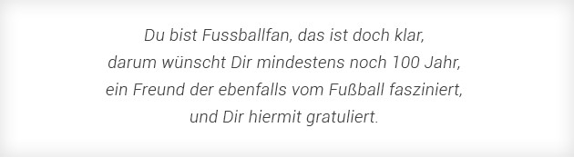 Geburtstagssprüche Fußball
 Party Ideen zum Fußball Kindergeburtstag Dekoration