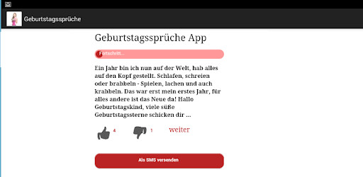 Geburtstagssprüche Schön
 Geburtstagssprüche schön cool Apps on Google Play