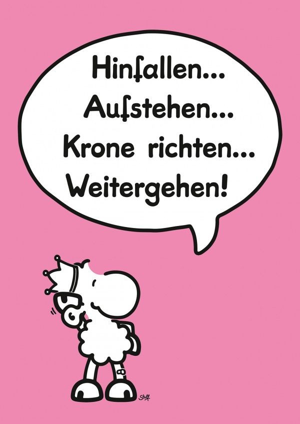 Geburtstagssprüche Sheepworld
 Krone richten