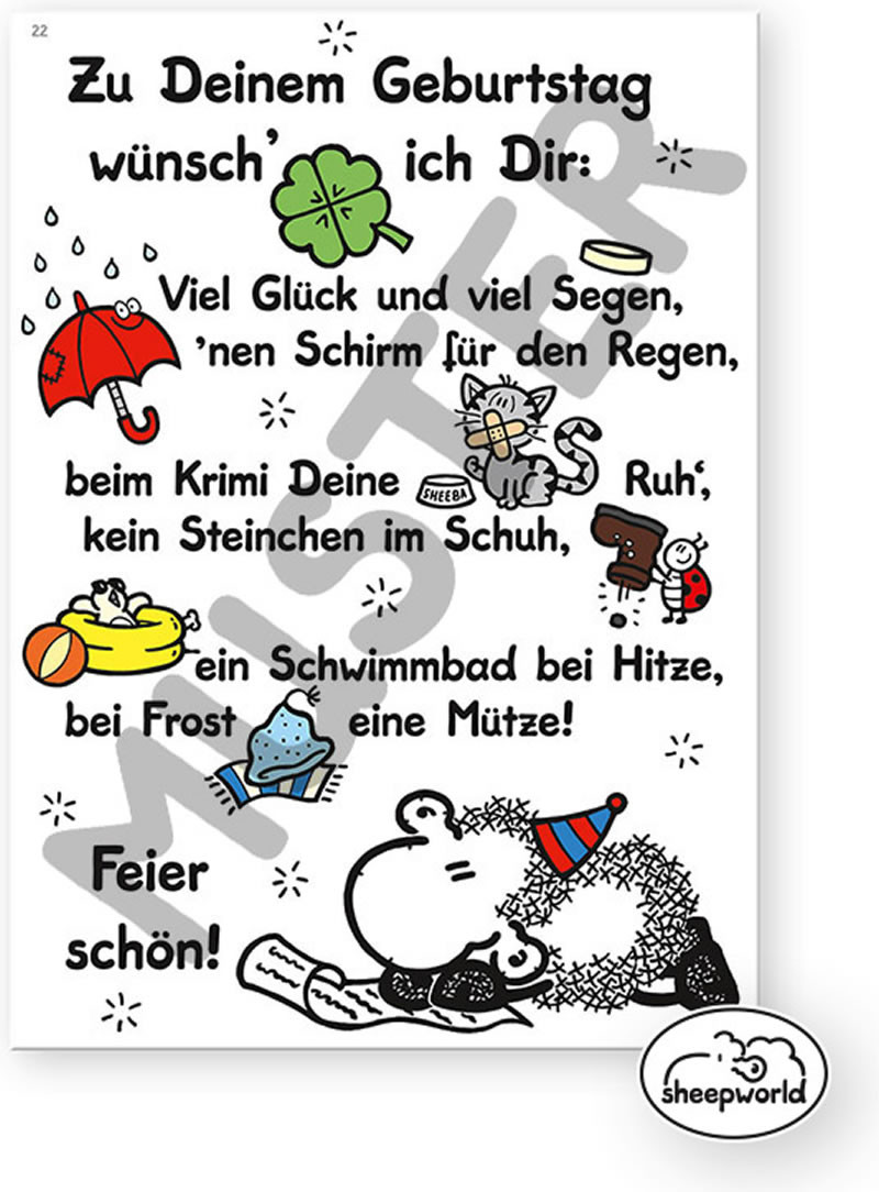 Geburtstagssprüche Sheepworld
 Tina R Perez Geburtstag Sheepworld