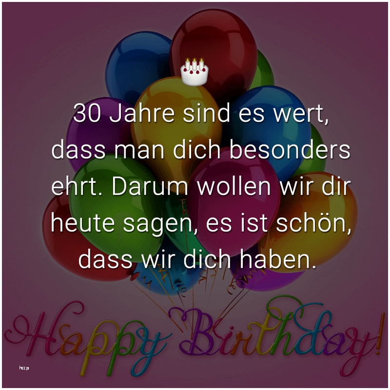 Geburtstagssprüche-Welt
 Wünsche Zum 30 Geburtstag Cool Happy Birthday 30