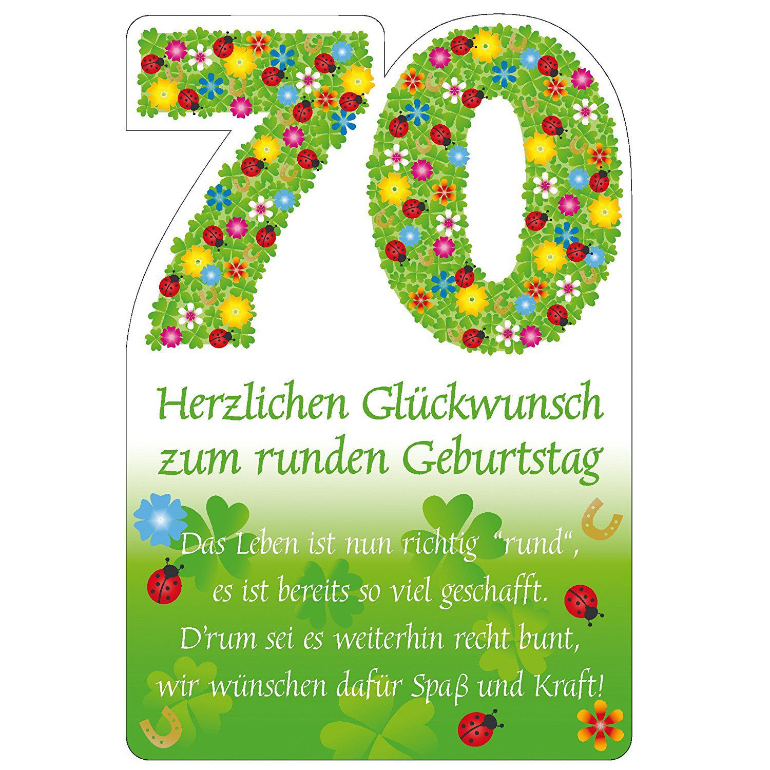 Geburtstagssprüche Zum 70.
 Einladung Zum 70 Geburtstag