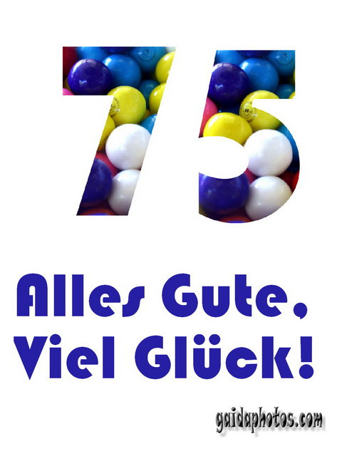 Geburtstagssprüche Zum 75. Geburtstag
 75 Geburtstag kostenlose e cards