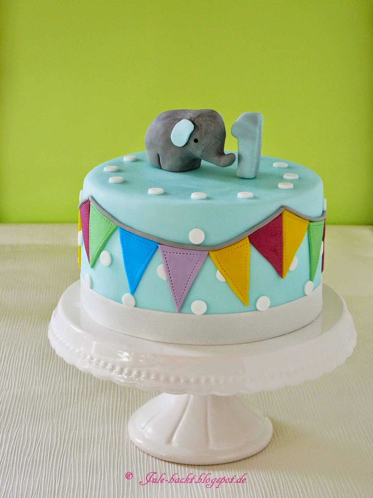 Geburtstagstorte 1 Jahr Junge
 Jule backt 1 Geburtstag